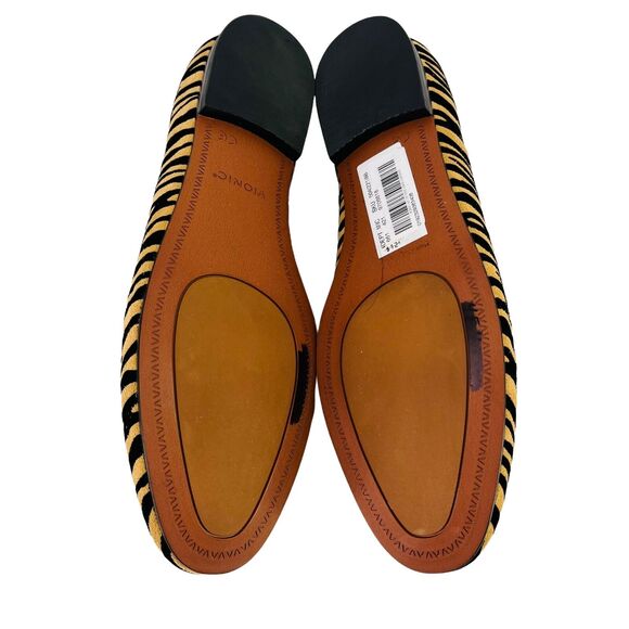 Vionic Willa Tiger Stripe Loafer Slip On Shoes Womens Size 6.5 Black Brown - Picture 6 of 6